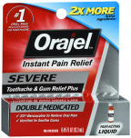 Orajel Severe Toothache & Gum Relief Plus Liquid