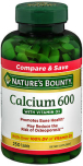 Nature's Bounty Calcium 600 with Vitamin D3 Tablets