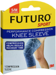 FUTURO Sport Performance Compression Knee Sleeve Small/Medium