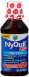 NyQuil HBP Cold and Flu Liquid Cherry Flavor