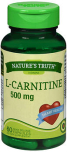 Nature's Truth L-Carnitine 500 mg Dietary Supplement Capsules