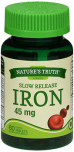 Nature's Truth Iron 45 mg Dietary Supplement Tablets