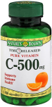 Nature's Bounty Vitamin C-500 mg Time Released Capsules