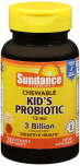 Sundance Kid's Probiotic 13 mg Chewable Tablets Natural Berry Flavor