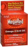 Schiff MegaRed Omega-3 Krill Oil Dietary Supplement 350 mg Softgels