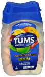 TUMS Extra Strength 750 Antacid Chewable Tablets Assorted Fruit