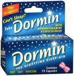 Dormin Nighttime Sleep-Aid Capsules