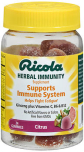 Ricola Herbal Immunity Supplement Gummies Citrus