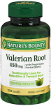 Nature's Bounty Valerian Root 450 mg Herbal Supplement Capsules