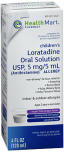 Health Mart Children's Loratadine Oral Solution Sugar Free Grape Flavor