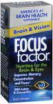 Focus Factor Dietary Supplement Tablets Brain & Vision