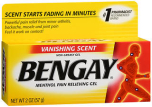 BENGAY Menthol Pain Relieving Gel Vanishing Scent