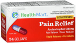 Health Mart Pain Relief Gelcaps Extra Strength