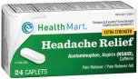 Health Mart Headache Relief Caplets Extra Strength