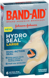 Band-Aid Hydro Seal Hydrocolloid Gel Bandages Large