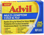 ADVIL M S COLD FLU TB 10