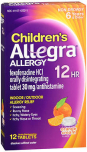 Allegra Children's Allergy 12 Hr Orally Disintegrating Tablets Orange Cream Flavor