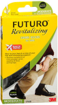 FUTURO Revitalizing Dress Socks for Men Moderate Compression Large Black