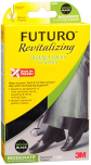 FUTURO Revitalizing Trouser Socks for Women Medium Black Moderate