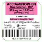 ACETAM OS 325MG 10.15ML VIS100