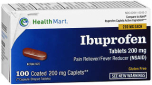 Health Mart Ibuprofen 200 mg Coated Caplets 100 CP