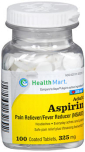 Health Mart Adult Aspirin 325 mg Coated Tablets 100 TB