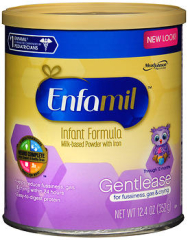 Enfamil Gentlease Infant Formula Milk-Based Powder with Iron - 12.4 oz