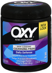 Oxy Acne Medication Daily Defense Cleansing Pads - 90 ct