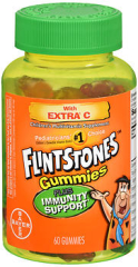 Flintstones Gummies Plus Immunity Support - 60 ct