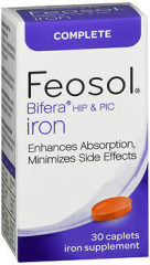 Feosol Complete Bifera HIP & PIC Iron Caplets