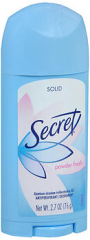 Secret Antiperspirant/Deodorant Solid Powder Fresh - 2.7 oz