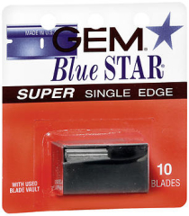 Gem Blue Star Super Single Edge Blades