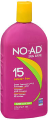 NO-AD Sunblock Lotion SPF 15 - 16 oz