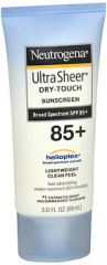 Neutrogena Ultra Sheer Dry-Touch Sunblock Lotion SPF 85 - 3 oz