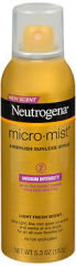 Neutrogena Micro-Mist Airbrush Sunless Tan Spray Medium - 5.3 oz