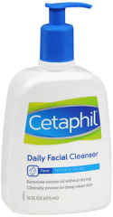 Cetaphil Daily Facial Cleanser, Normal to Oily Skin - 16 fl oz