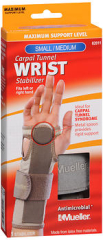 Mueller Carpal Tunnel Wrist Stabilizer Small/Medium - Each