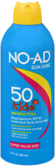 NO-AD Kids Continuous Spray SPF 50 - 10 oz