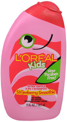 L'Oreal Kids 2-in-1 Shampoo Strawberry Smoothie - 9 oz