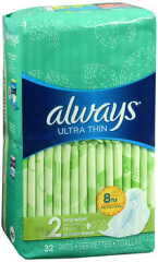 Always Ultra Thin Pads Long Super Size 2