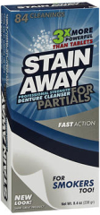 Stain Away Denture Cleanser for Partials