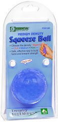 Essential Medical Supply Medium Density Squeeze Ball Blue