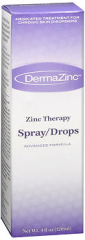 DermaZinc Therapy Spray/Drops - 4 oz