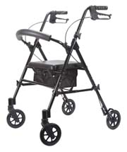 ROLLATOR PAD ST BLK MRT413ARBK