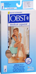 JOBST Medical LegWear Knee High 15-20 mmHg Ultra Sheer Medium Silky Beige