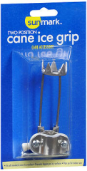 Sunmark Two Position Cane Tip With Ice Grip - 1 Each