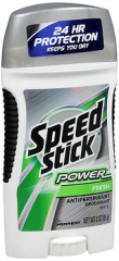 Speed Stick Anti-Perspirant Deodorant Power Fresh - 3 oz