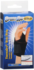 Sport Aid Gold ThermaDry3 Wrist Wrap Universal SA2117