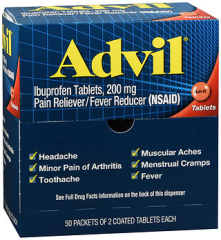 Advil Ibuprofen Coated Tablets