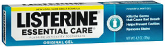 Listerine Essential Care Toothpaste Gel, Original Powerful Mint - 4.2 oz